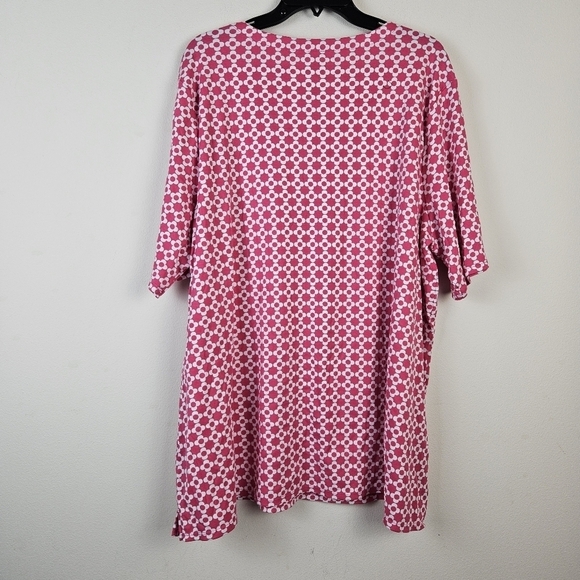 Croft & Barrow 100% Cotton Short Sleeve Tee Top Size 3X NWOT - Picture 4 of 4